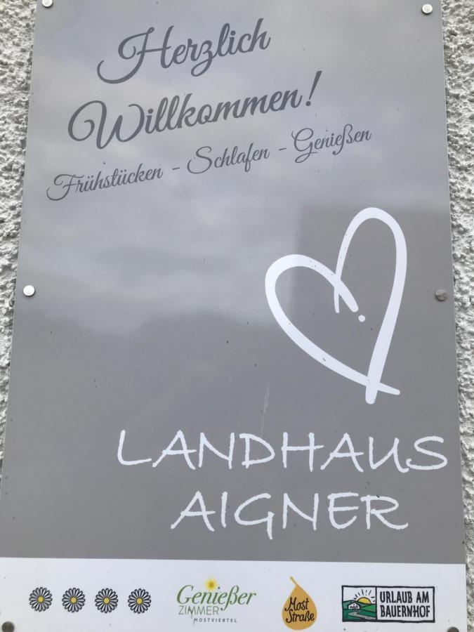 Landhaus Aigner Allhartsberg المظهر الخارجي الصورة